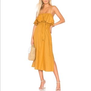 Faithfull The Brand Santos Midi Dress